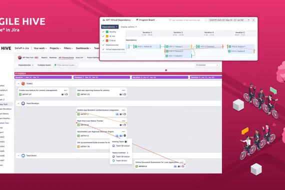 Agile Hive transforme Jira en outil complet de PI Planning Agile
