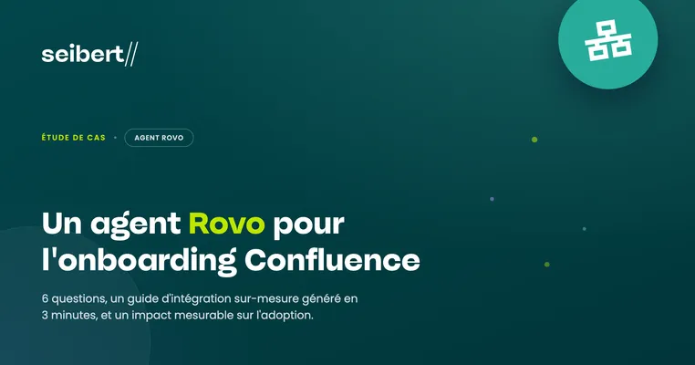 Un agent Rovo pour l'onboarding Confluence — Coach d'adoption personnalisé