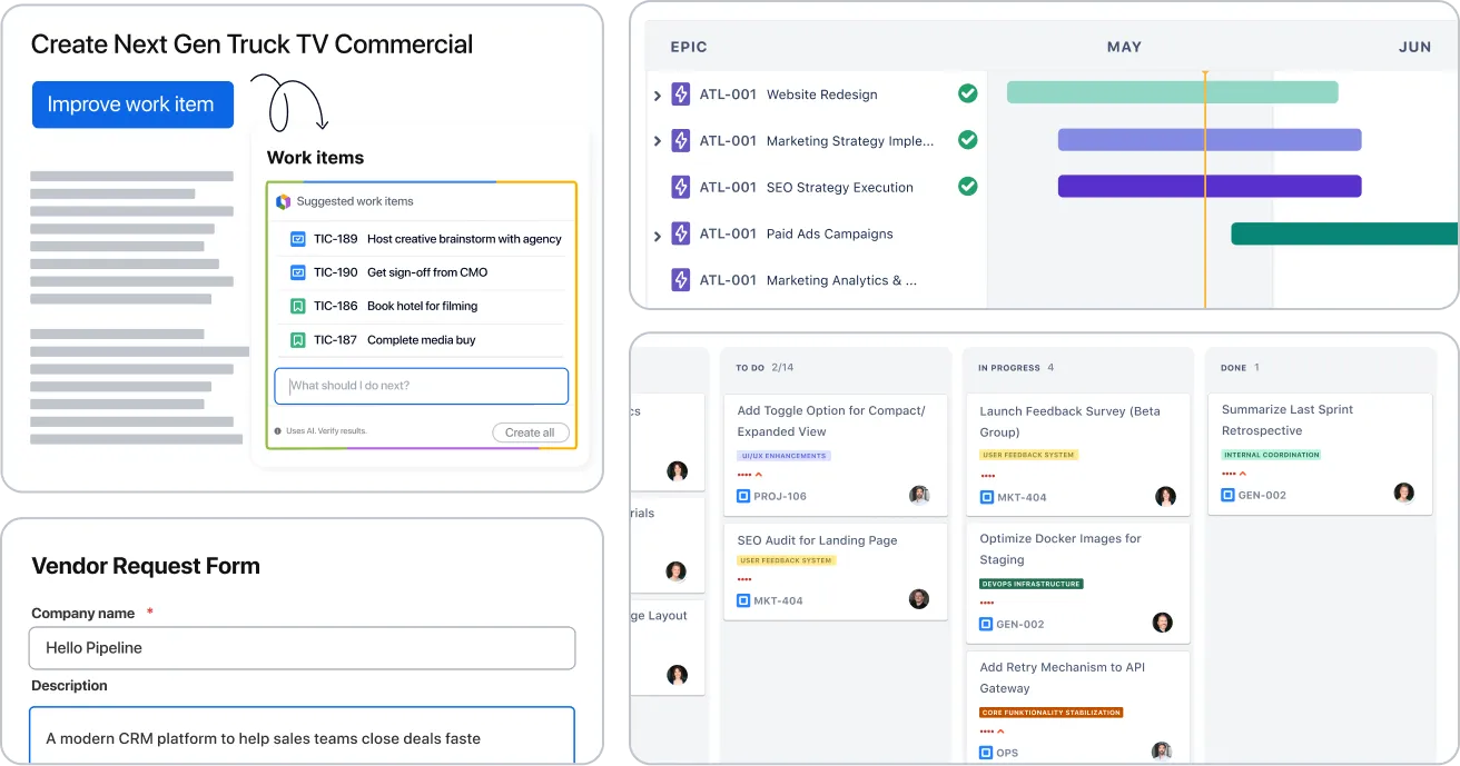 Jira – aperçu interactif du produit